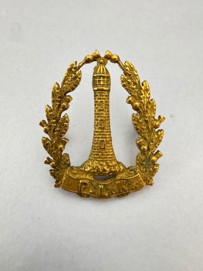 Principle Lighthouse Keeper Cap Badge British PLK