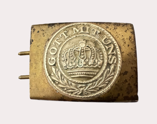 WW1 German Prussian Army Other Ranks Belt Buckle