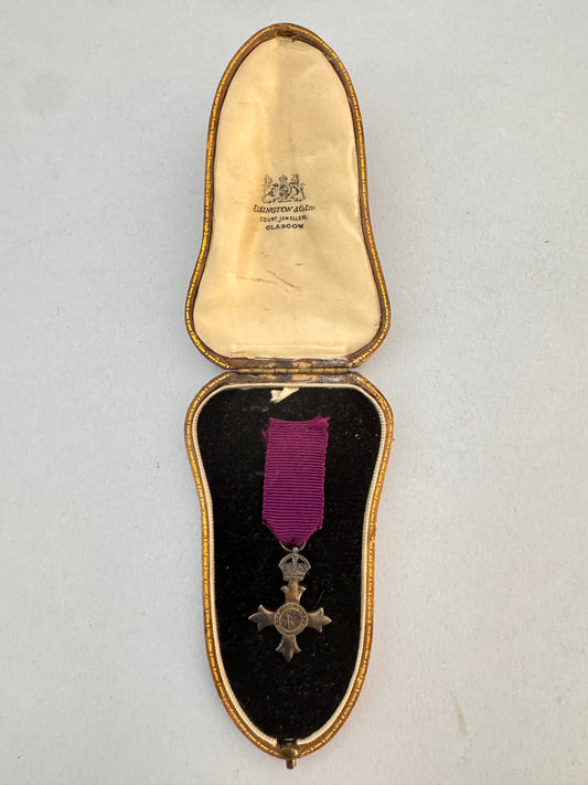 Most Excellent Order of the British Empire OBE Miniature Medal