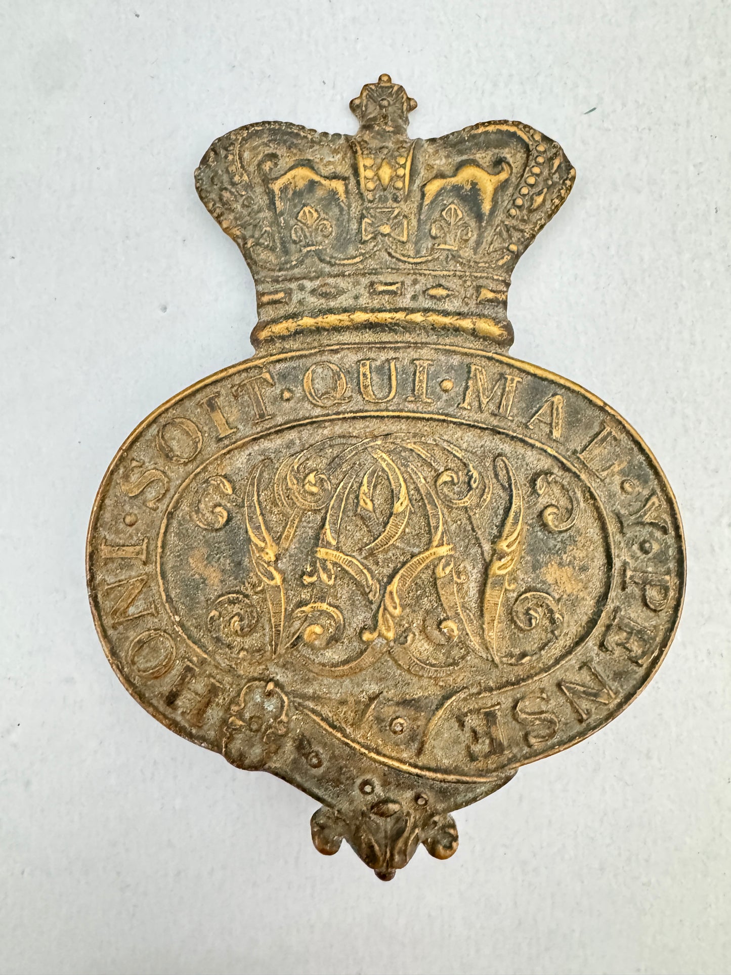 Victorian British Army Grenadier Guards Valise Badge