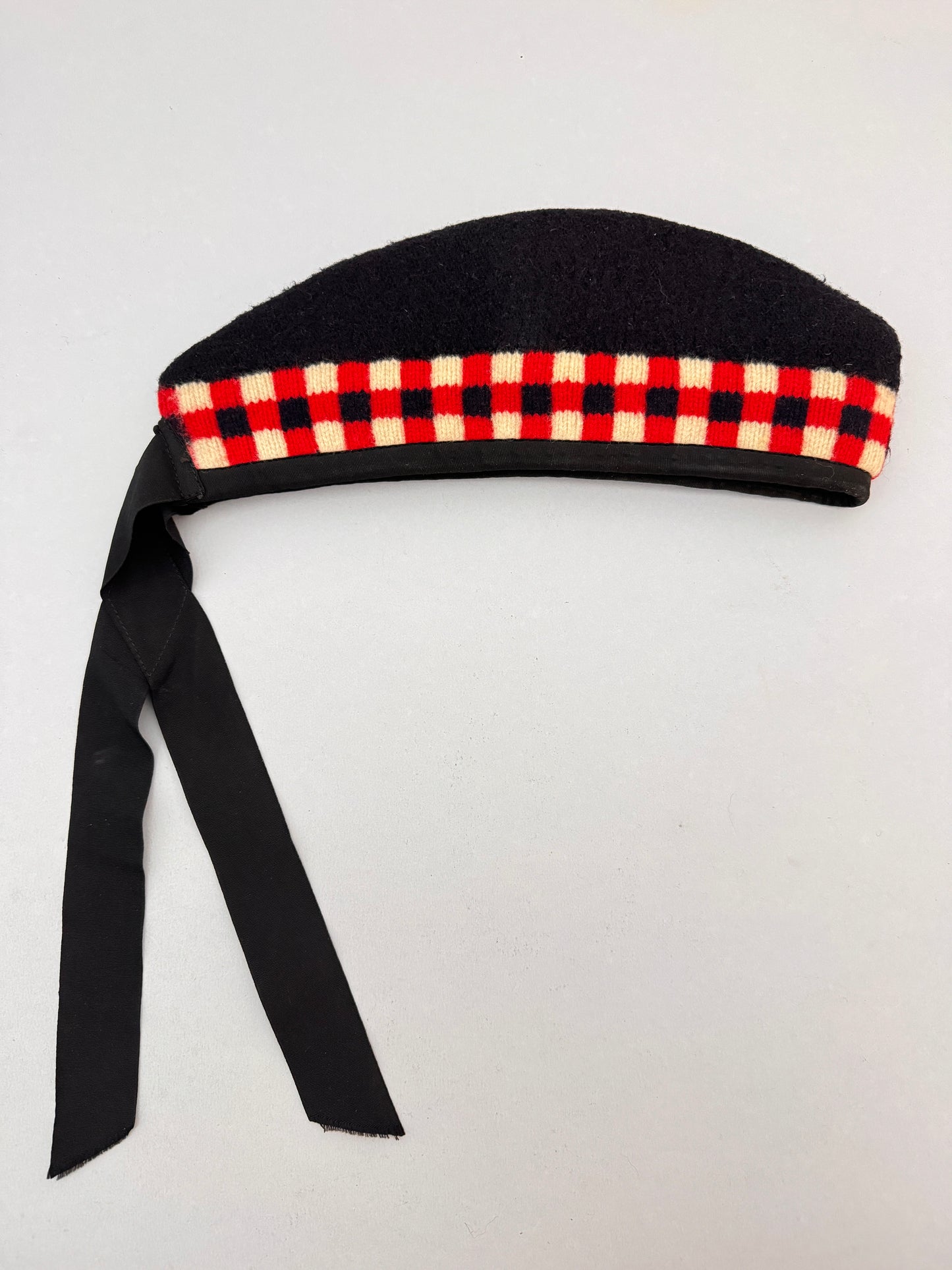 WW2 British Army Seaforth Highlanders Diced Glengarry Side Cap