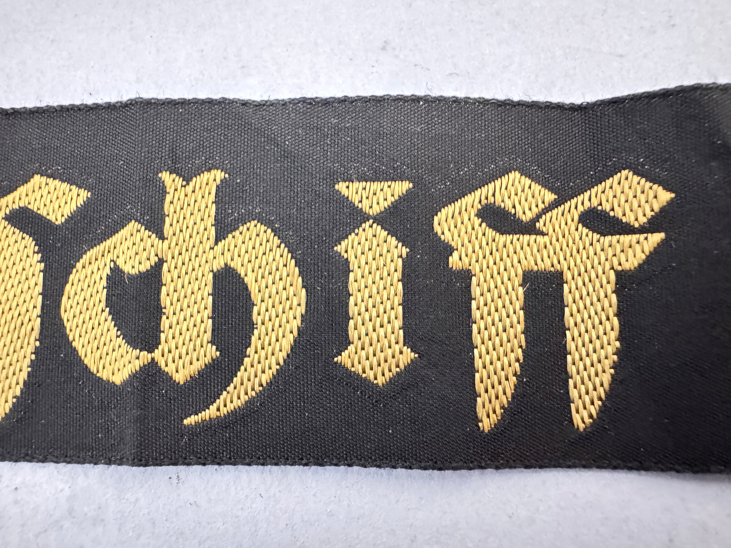 WW2 German Navy Kriegsmarine Schlachtschiff Scharnhorst Cap Tally Ribbon