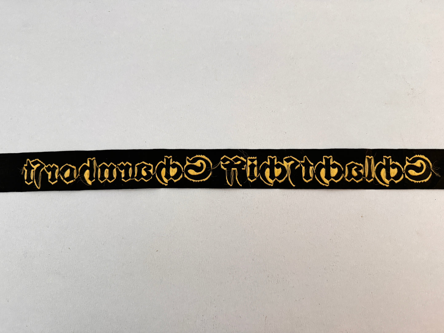 WW2 German Navy Kriegsmarine Schlachtschiff Scharnhorst Cap Tally Ribbon