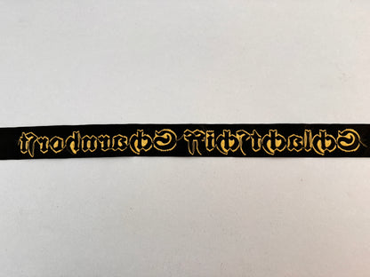 WW2 German Navy Kriegsmarine Schlachtschiff Scharnhorst Cap Tally Ribbon
