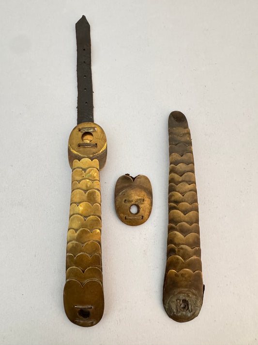 German Prussian Army Officer Pickelhaube Helmet Chin Scales