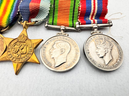 WW1 WW2 British War Medal Miniatures Group