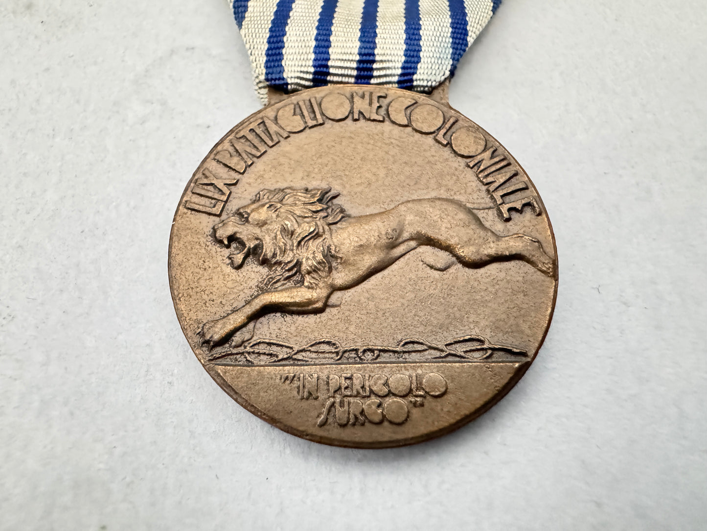 Italian Army 59th Colonial Battalion African Campaign Medal LIX BATT COLONIALE