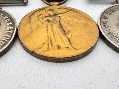 British Royal Naval Long Service and Good Conduct Medal Trio