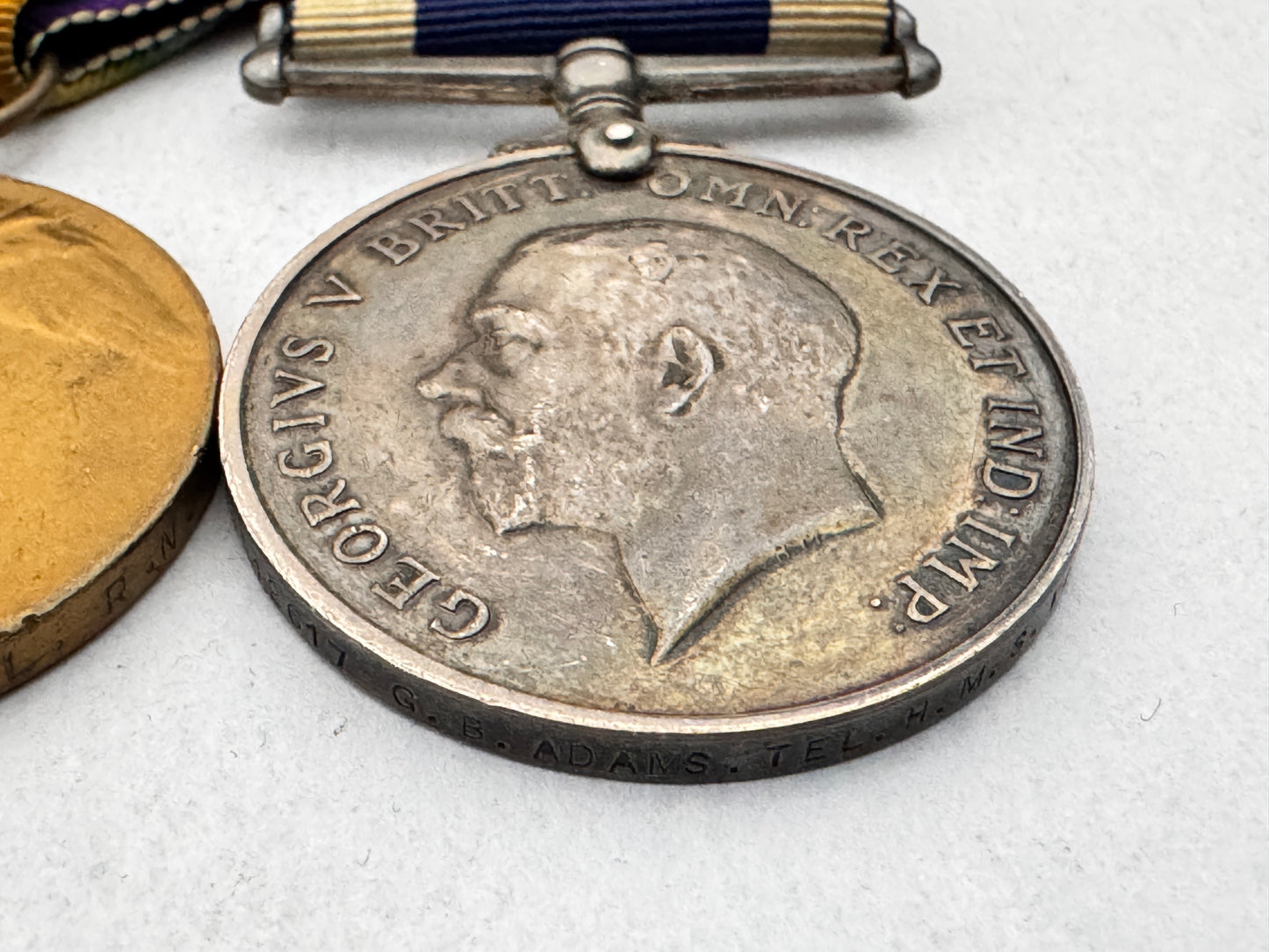 British Royal Naval Long Service and Good Conduct Medal Trio