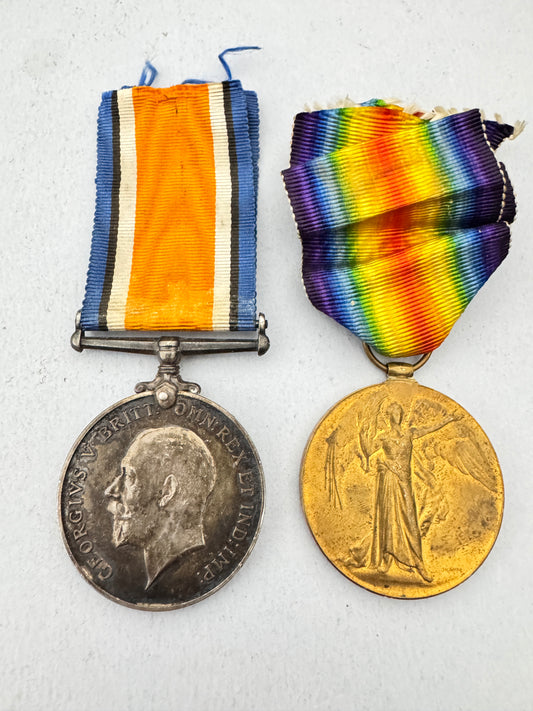 WW1 British Army War Medals - BWM, Inter Allied Victory Medal E SURREY REGIMENT