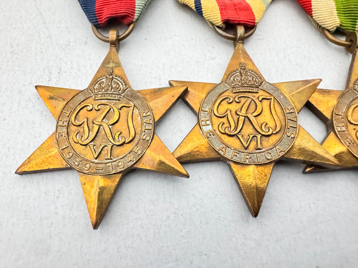 WW2 British Army 8th Army Africa Italy Campaign Medal Bar