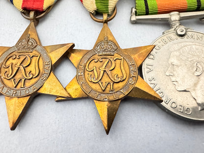 WW2 British Army 8th Army Africa Italy Campaign Medal Bar