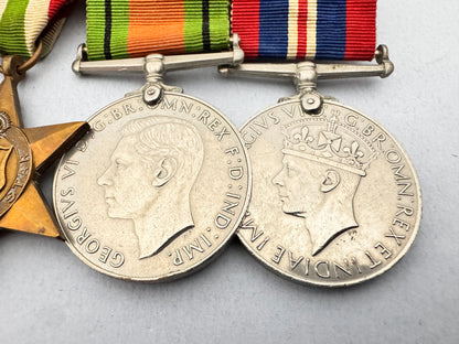 WW2 British Army 8th Army Africa Italy Campaign Medal Bar