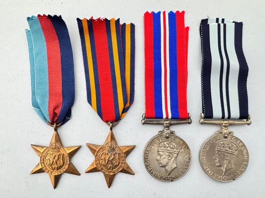 WW2 British India Army Burma Campaign Medals RIASC