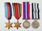 WW2 British India Army Burma Campaign Medals RIASC