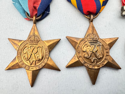 WW2 British India Army Burma Campaign Medals RIASC