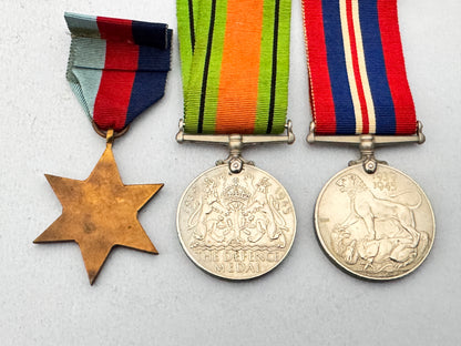 WW2 British War Medals Boxed RAF Air Ministry