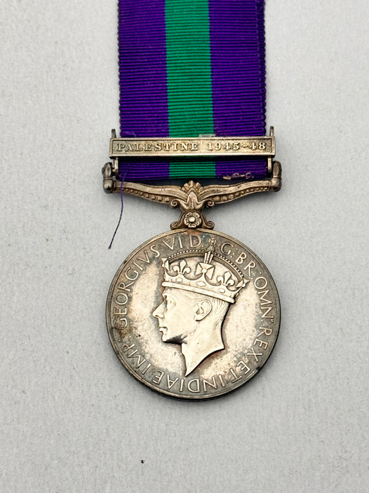 British General Service Medal Palestine 1945-48 LOYALS
