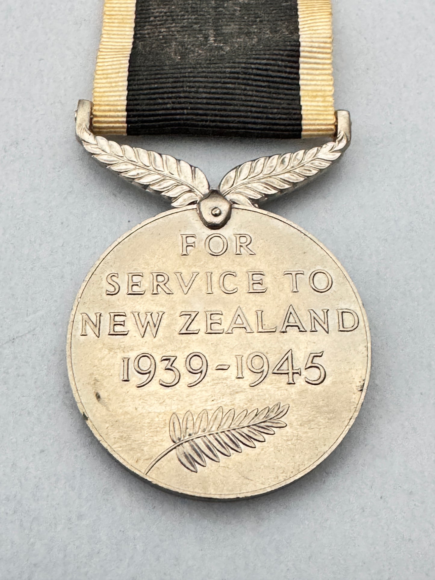 WW2 Medal For Service to New Zealand 1939-1945