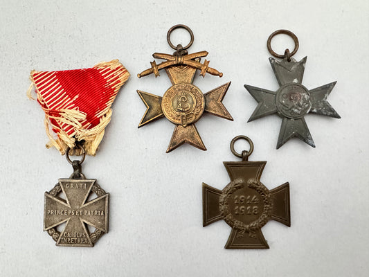 WW1 German Bavarian Army Medal Award Group
