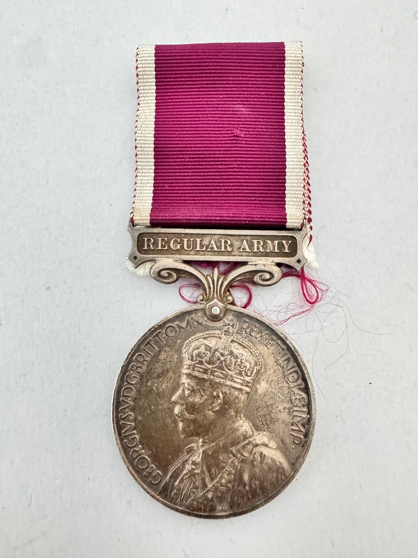 British Army Long Service & Good Conduct Medal George V