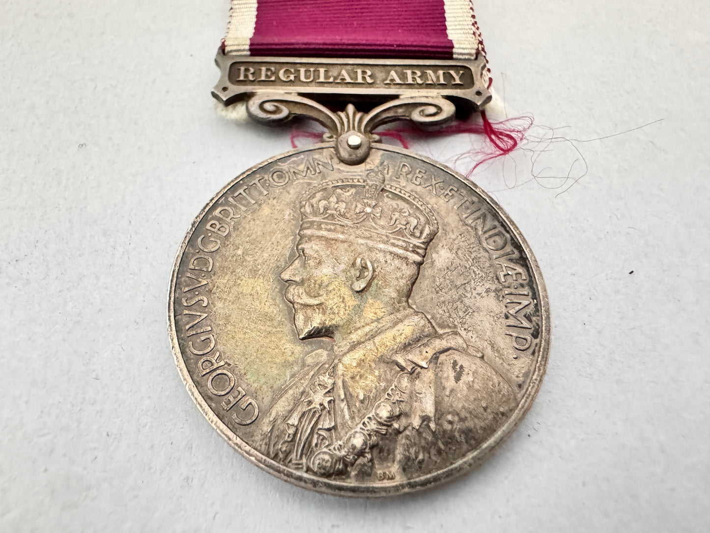 British Army Long Service & Good Conduct Medal George V