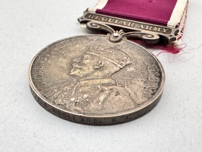 British Army Long Service & Good Conduct Medal George V