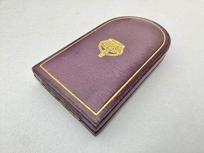 British Military Cross Gallantry Award Medal Case of Issue