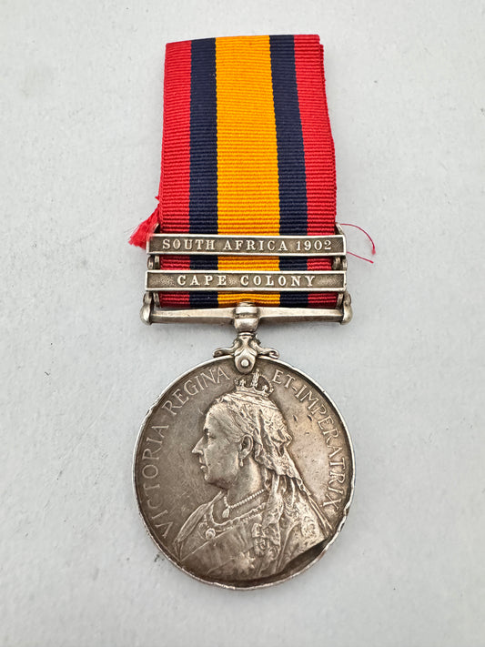 Queen's South Africa Medal (Boer War) SOUTH STAFFORDSHIRE REGIMENT