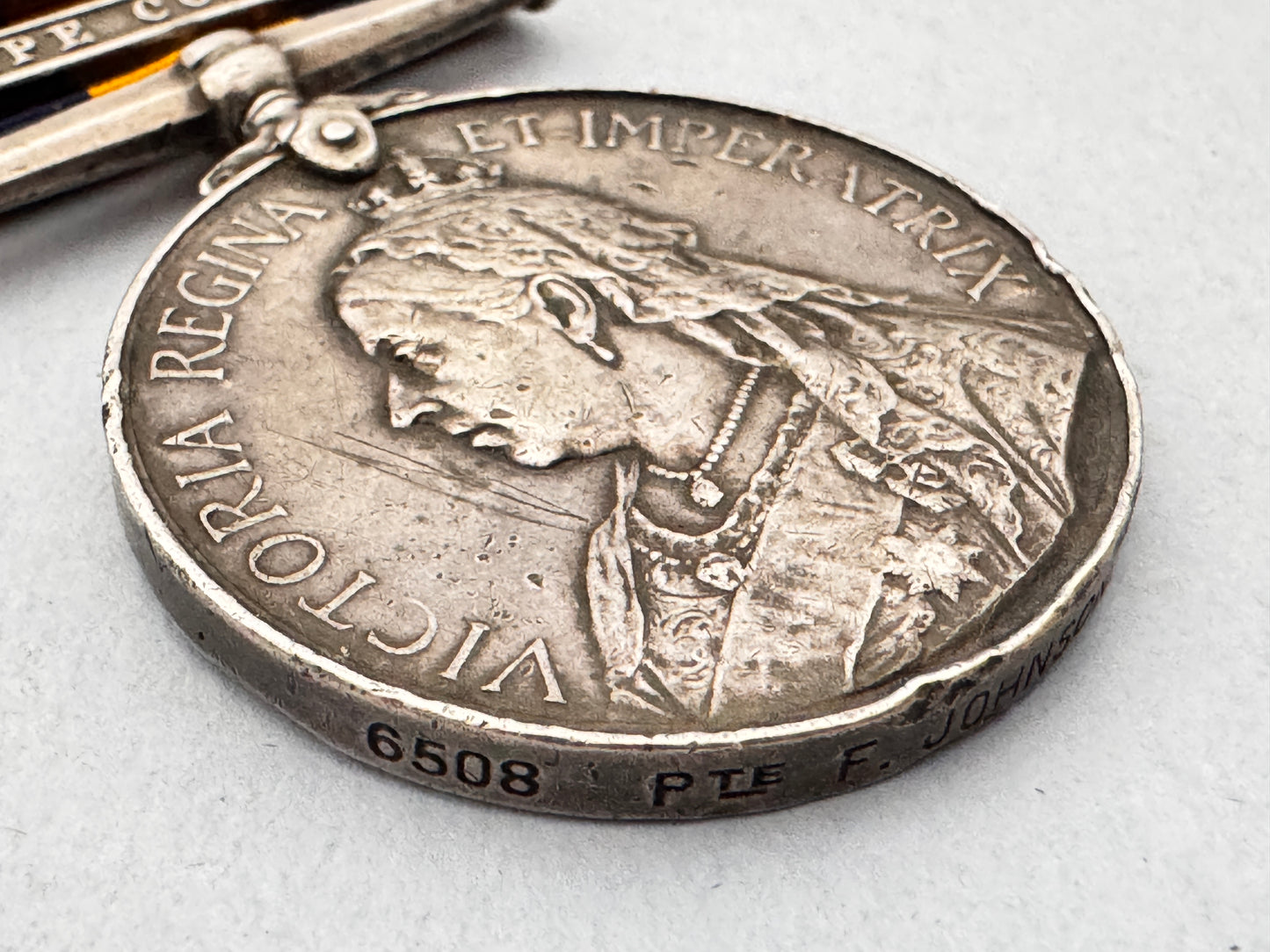 Queen's South Africa Medal (Boer War) SOUTH STAFFORDSHIRE REGIMENT