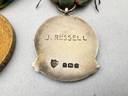 WW1 British Royal Navy War Medals, Acting Lead Stoker, Naval Patrols