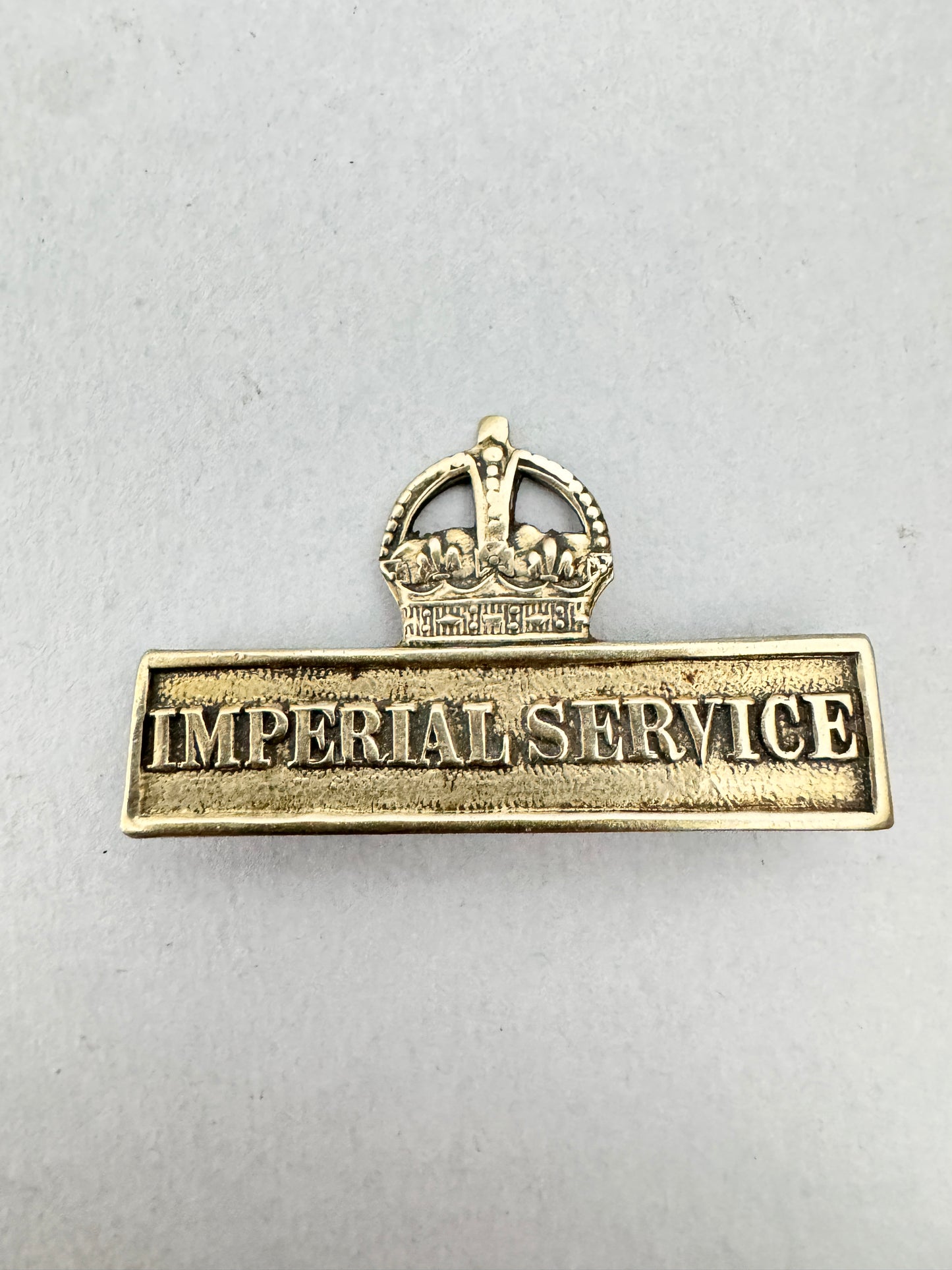 WW1 British Empire Territorial Force Imperial Service Badge LAMBOURNE