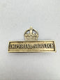 WW1 British Empire Territorial Force Imperial Service Badge LAMBOURNE