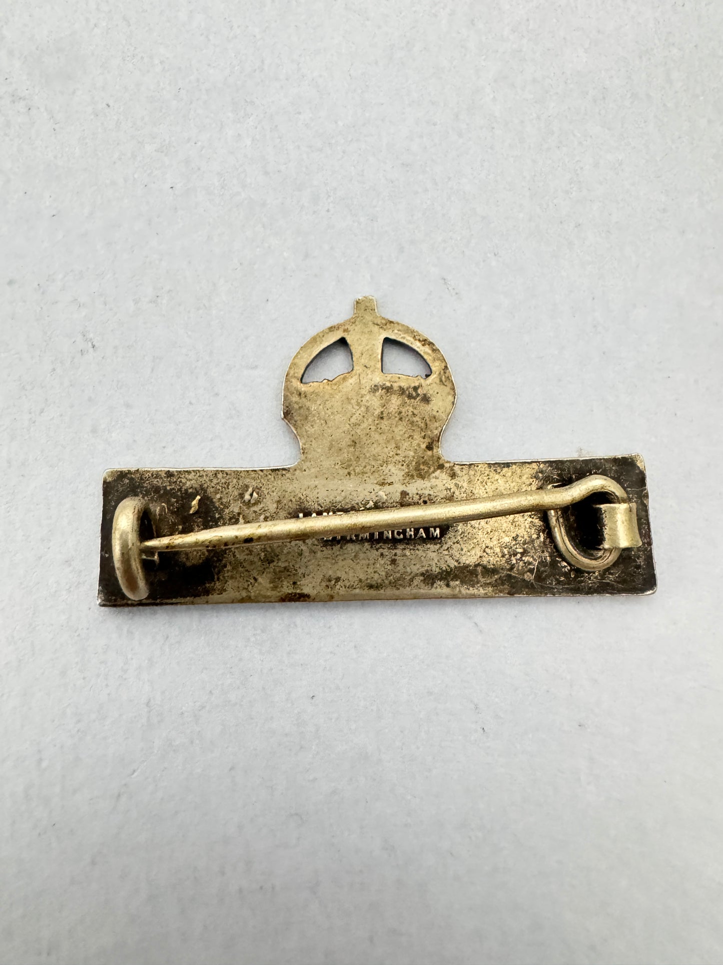 WW1 British Empire Territorial Force Imperial Service Badge LAMBOURNE