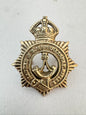 Madras & South Mahratta Railway Rifles Cap Badge British Colonial