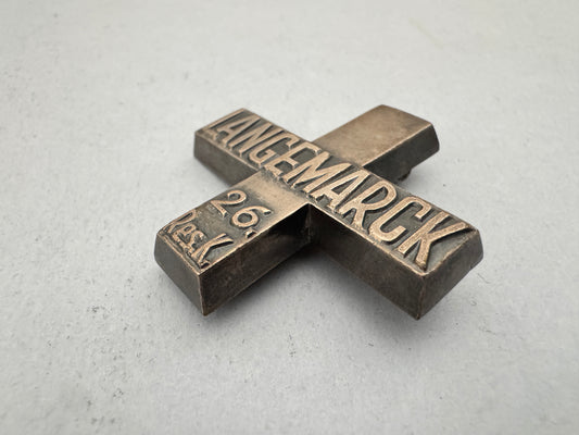 German 26th Reserve Corps Langemarck Battle Cross Commemorative Award