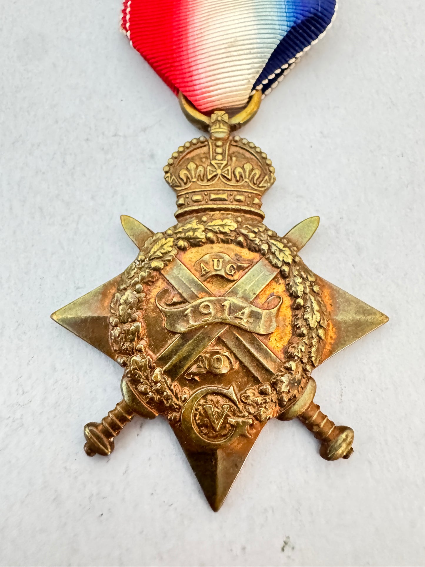 WW1 British Army BEF 1914 Mons Star