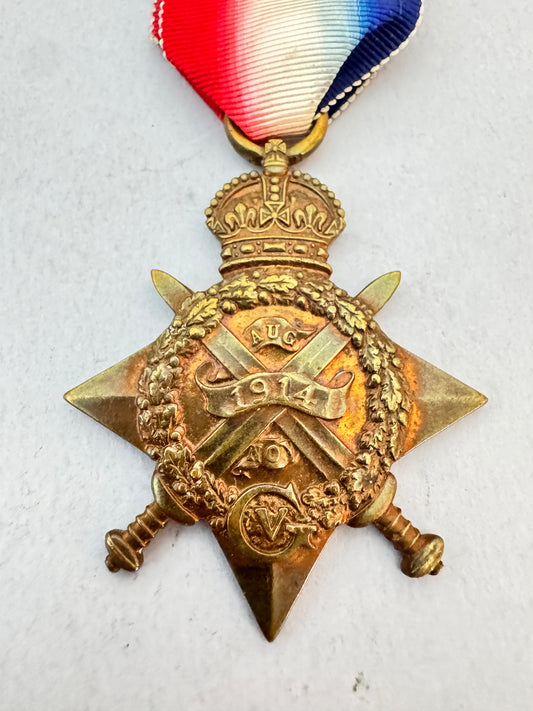 WW1 British Army BEF 1914 Mons Star