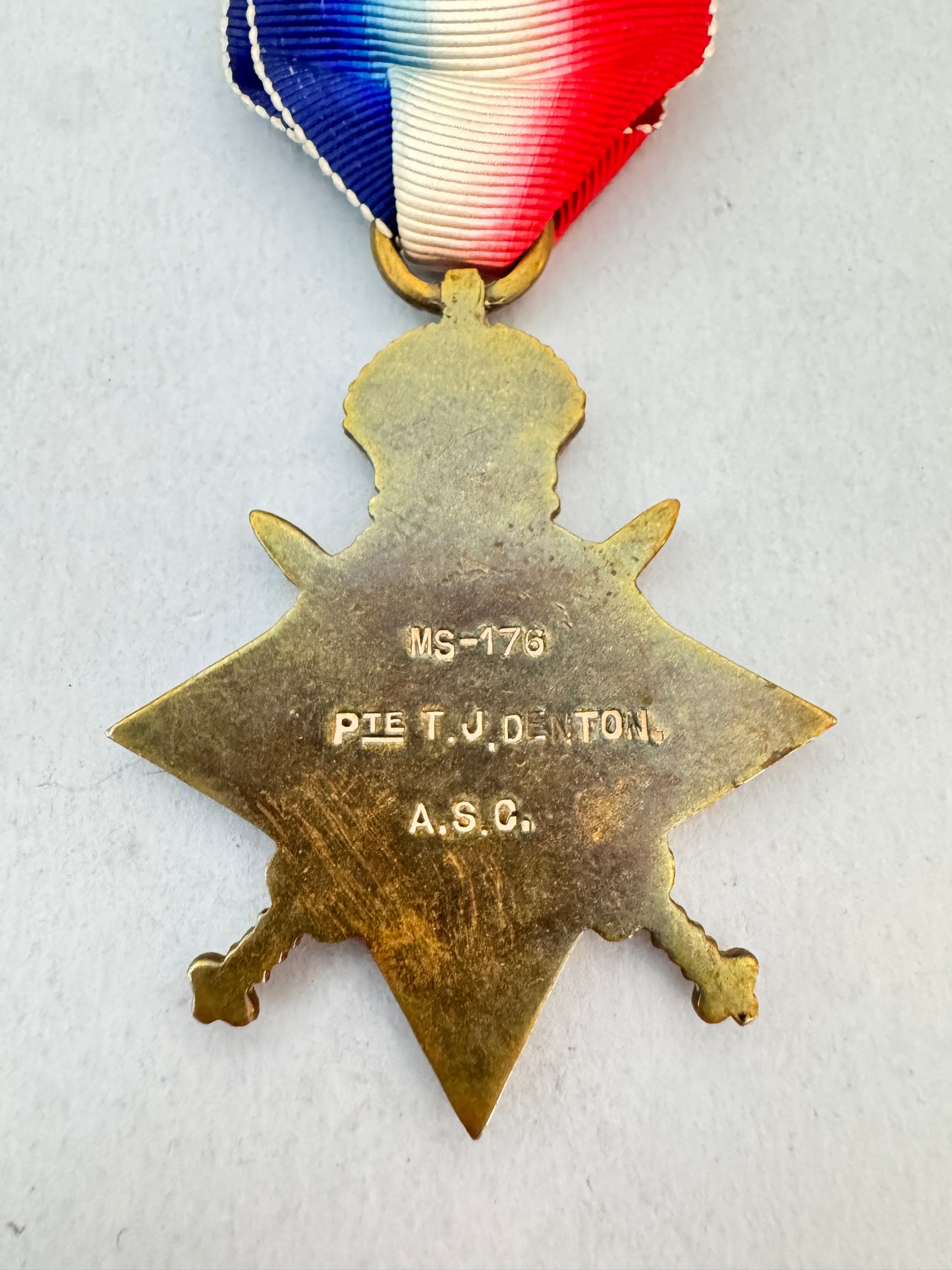 WW1 British Army BEF 1914 Mons Star