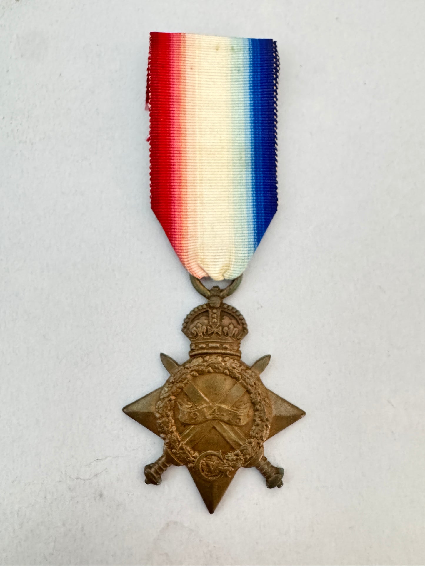 WW1 British Army 1914-15 Star EAST SURREY REGIMENT