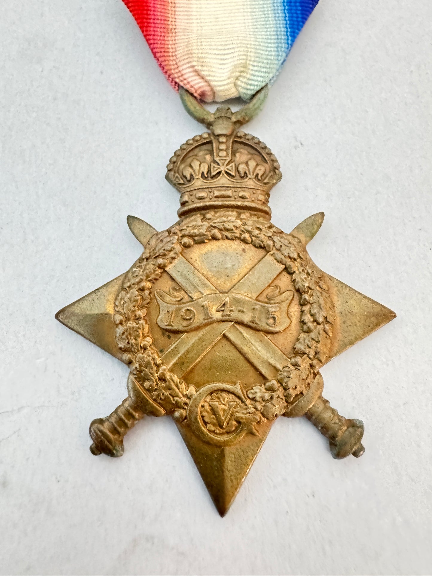 WW1 British Army 1914-15 Star EAST SURREY REGIMENT