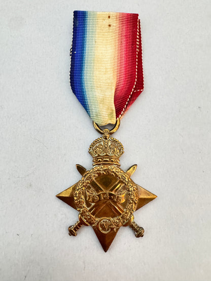 WW1 British Army 1914-15 Star RIFLE BRIGADE