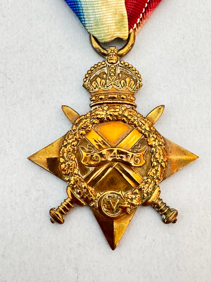 WW1 British Army 1914-15 Star RIFLE BRIGADE