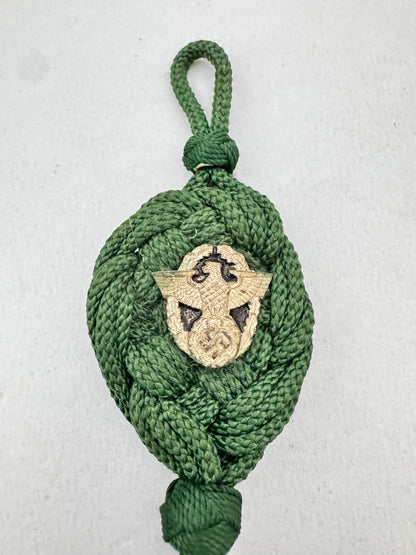 WW2 German Police Shooting Lanyard Grade 3
