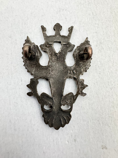 British Army Mercian Regiment Officer Cap Badge F&S