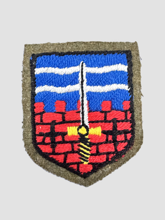British Army General Hospital Bath RAMC TA Formation Sign Arm Badge