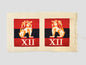 WW2 British India 12th Army Formation Sign Arm Badge XII