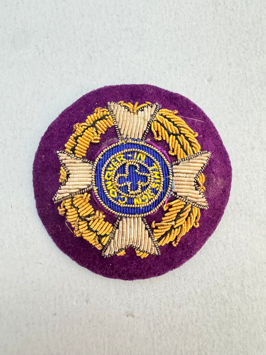 Rhodesian Military Corps of Chaplains Bullion Cap Badge