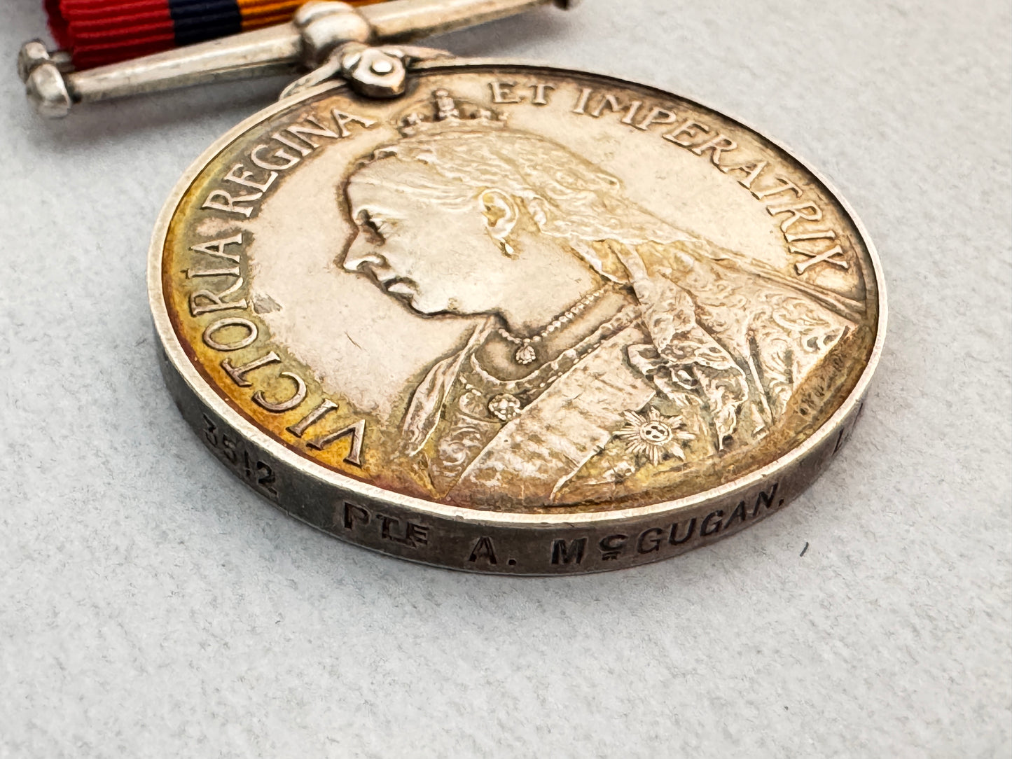 Queen's South Africa Medal (Boer War) LOYAL NORTH LANCASHIRE REGIMENT