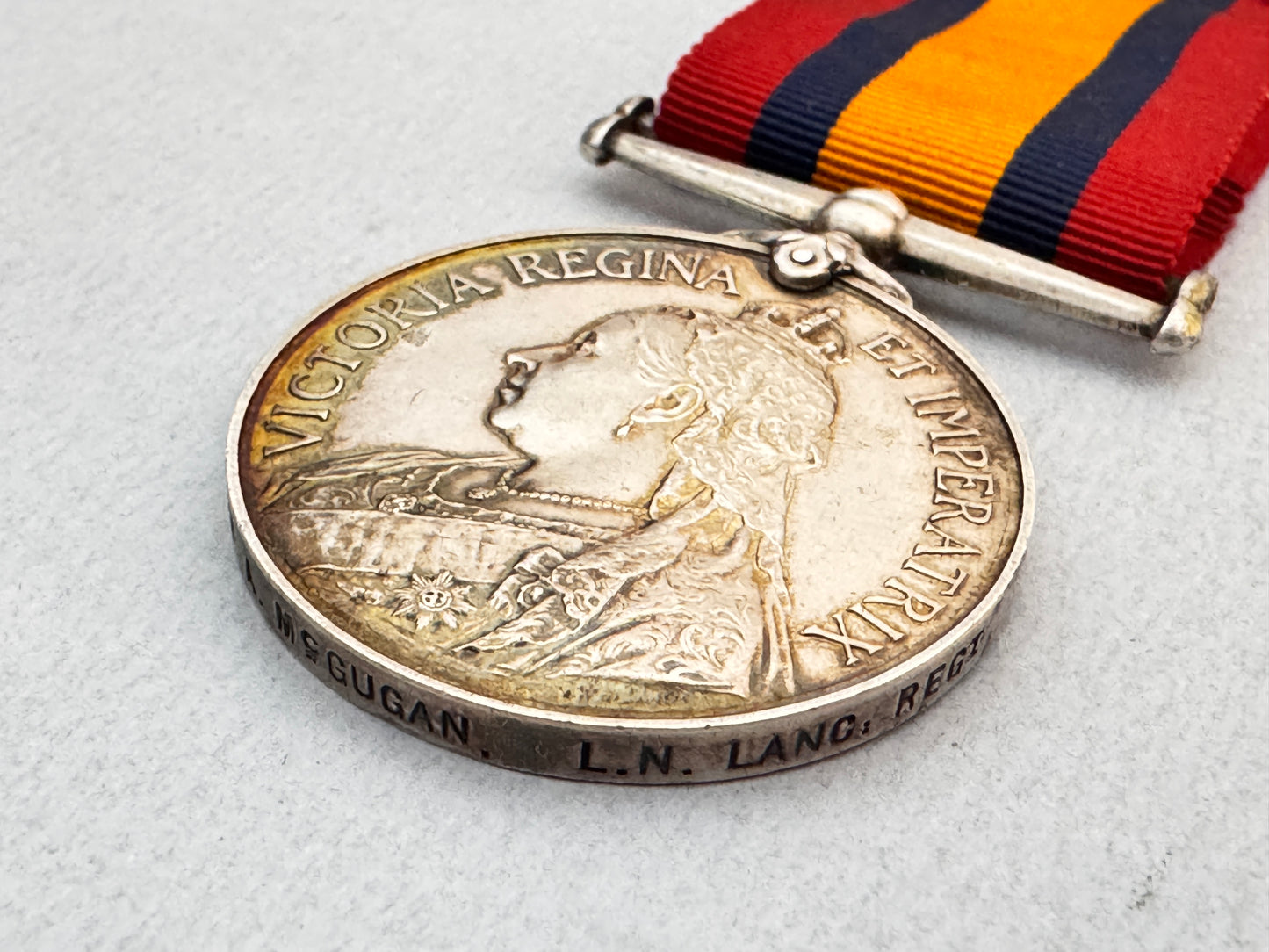 Queen's South Africa Medal (Boer War) LOYAL NORTH LANCASHIRE REGIMENT